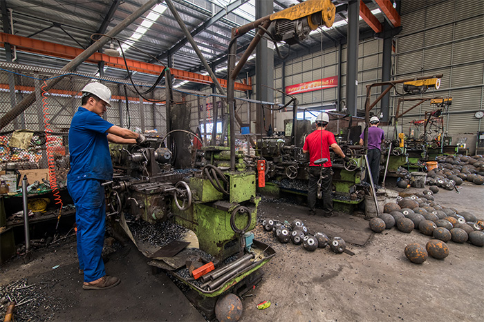 阳江网架配件车间